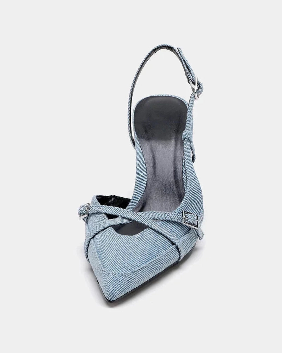 AMARA | Denim Heels