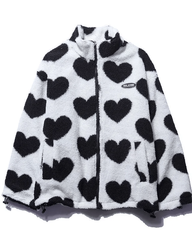 AMOREA | Double-Sided Heart Cloak