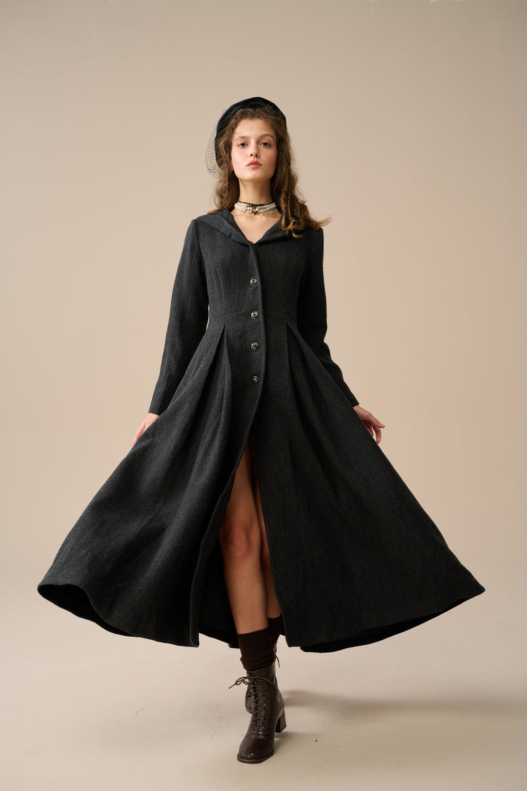 CLARA | Hooded Coat