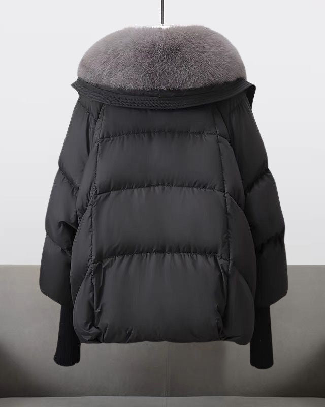 EVELINA | Puffer Jacket with Fur