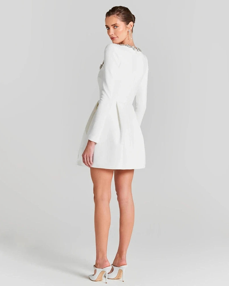 SERENITY | Long Sleeve Mini Dress